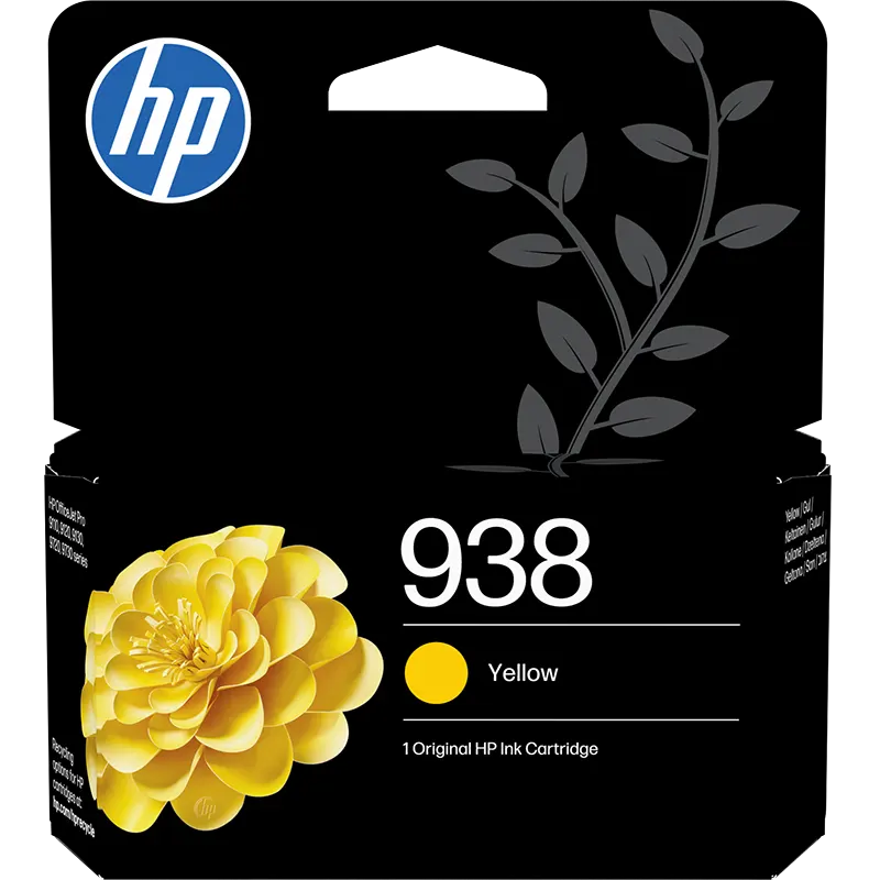 HP 938 CATRIDGE YELLOW (4S6X7PE)- AUG 2027 Mascom International.webp